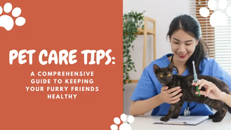 A Tail-Wagging Guide to Pet Health: Keeping Your Furry Friends Happy and Well